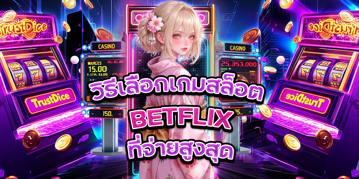 1. วิธีเลือกเกมสล็อต BETFLIX ที่จ่ายสูงสุด