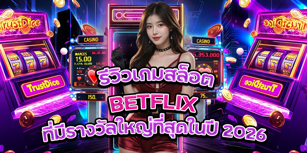 รีวิวเกมสล็อต BETFLIX ที่มีรางวัลใหญ่ที่สุดในปี 2026