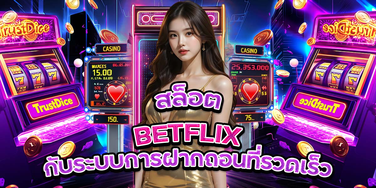 สล็อต BETFLIX กับระบบการฝากถอนที่รวดเร็ว